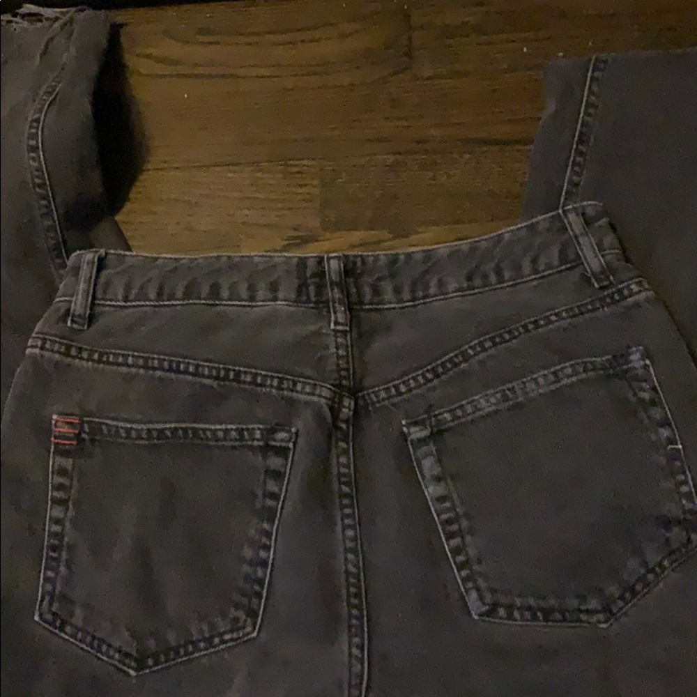 black BDG urban outfitters mom jeans